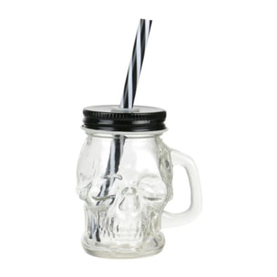 Mason Jar Tete De Mort 130 Ml The Mason Jar Factory KA2452