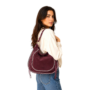 Borsa a spalla Cheval Firenze Dalia Bordeaux