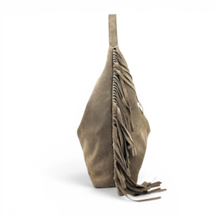 Borsa a Spalla Cheval Firenze Belen Suede Taupe