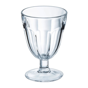 6 verres à pied 21 cl Roman - Luminarc