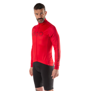 Maillot de manga larga ECOON modelo Mont Ventoux en color Rojo