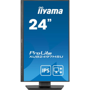 Ecran PC IIYAMA PROLITE XUB2497HSN-B2 24'' Plat IPS