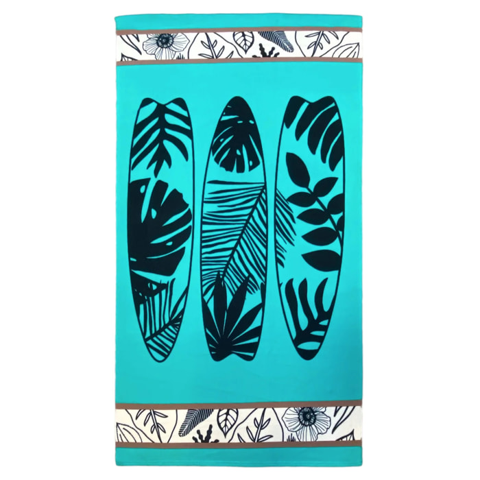 Serviette de plage microfibre Brisbane 90x170 250g/m²