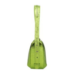 Borsa a spalla da donna In Vera pelle Made in Italy 26x15x10 cm