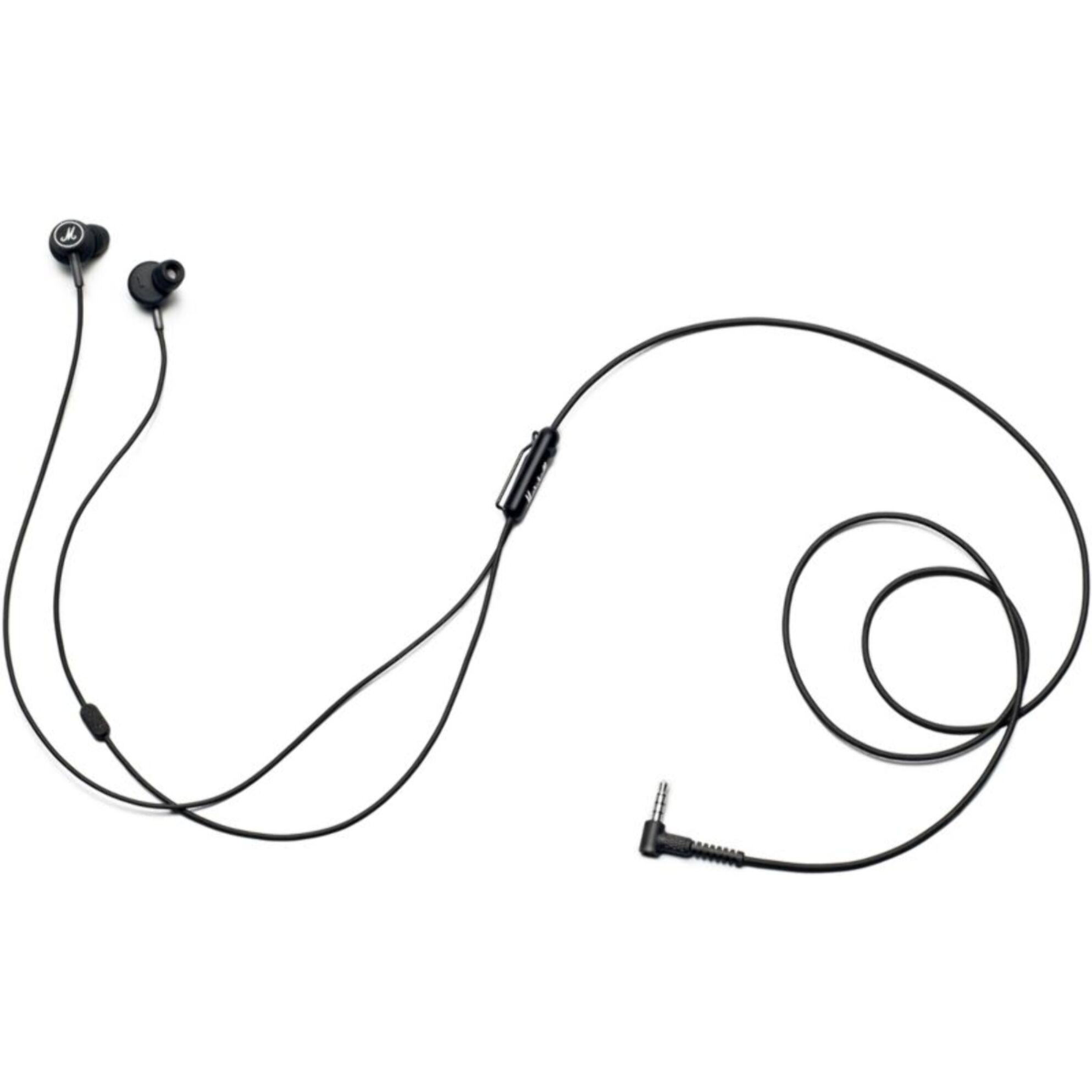 Ecouteurs MARSHALL Mode noirs - Filaires, intra-auriculaires, Jack 3.5 mm