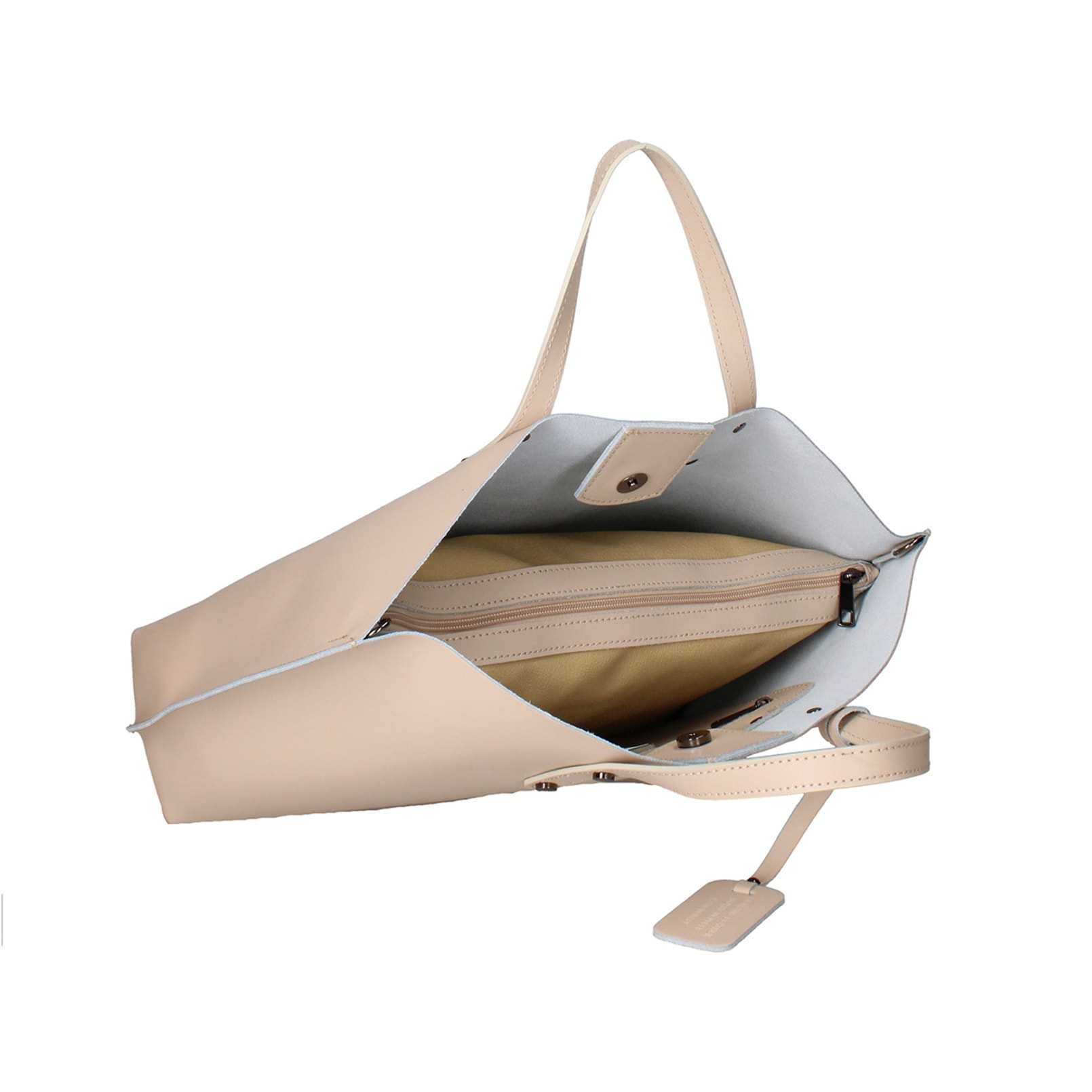 Borsa a mano da donna - Modello Lumena - Vera pelle - 48.0 x 31.0 x 11.0 cm
