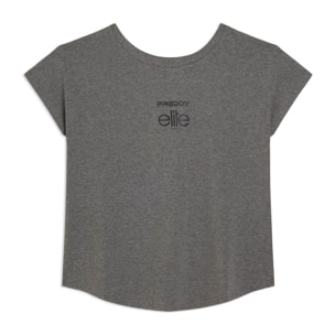 T-shirt Mélange Bi-fronte Donna Elite x Freddy