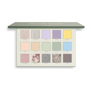 SPRING BREAK EYESHADOW PALETTE Palette occhi con 15 ombretti matt e shimmer.