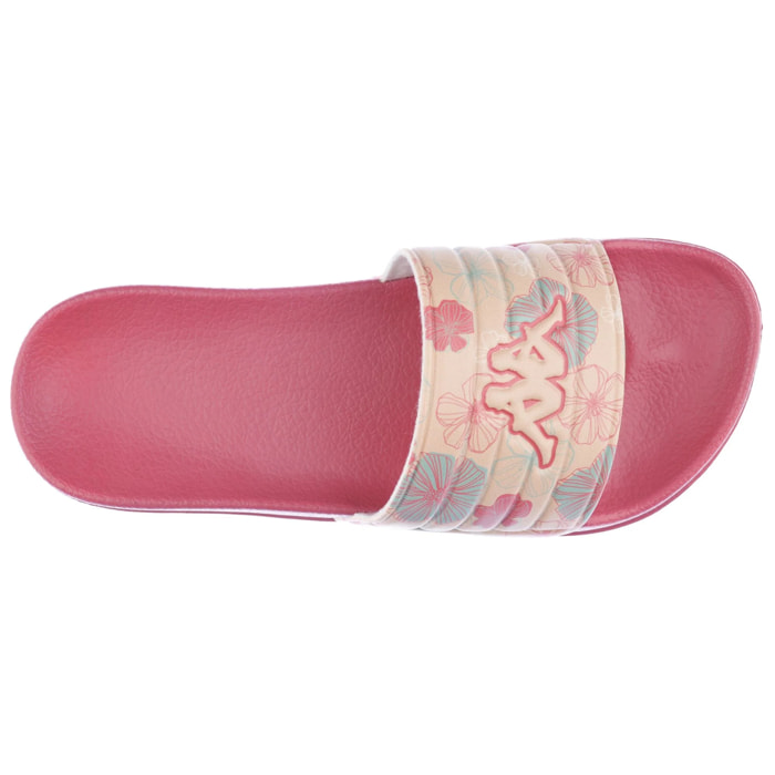 Kappa - Chanclas Mujer Rosa - Logo Sartwow 2