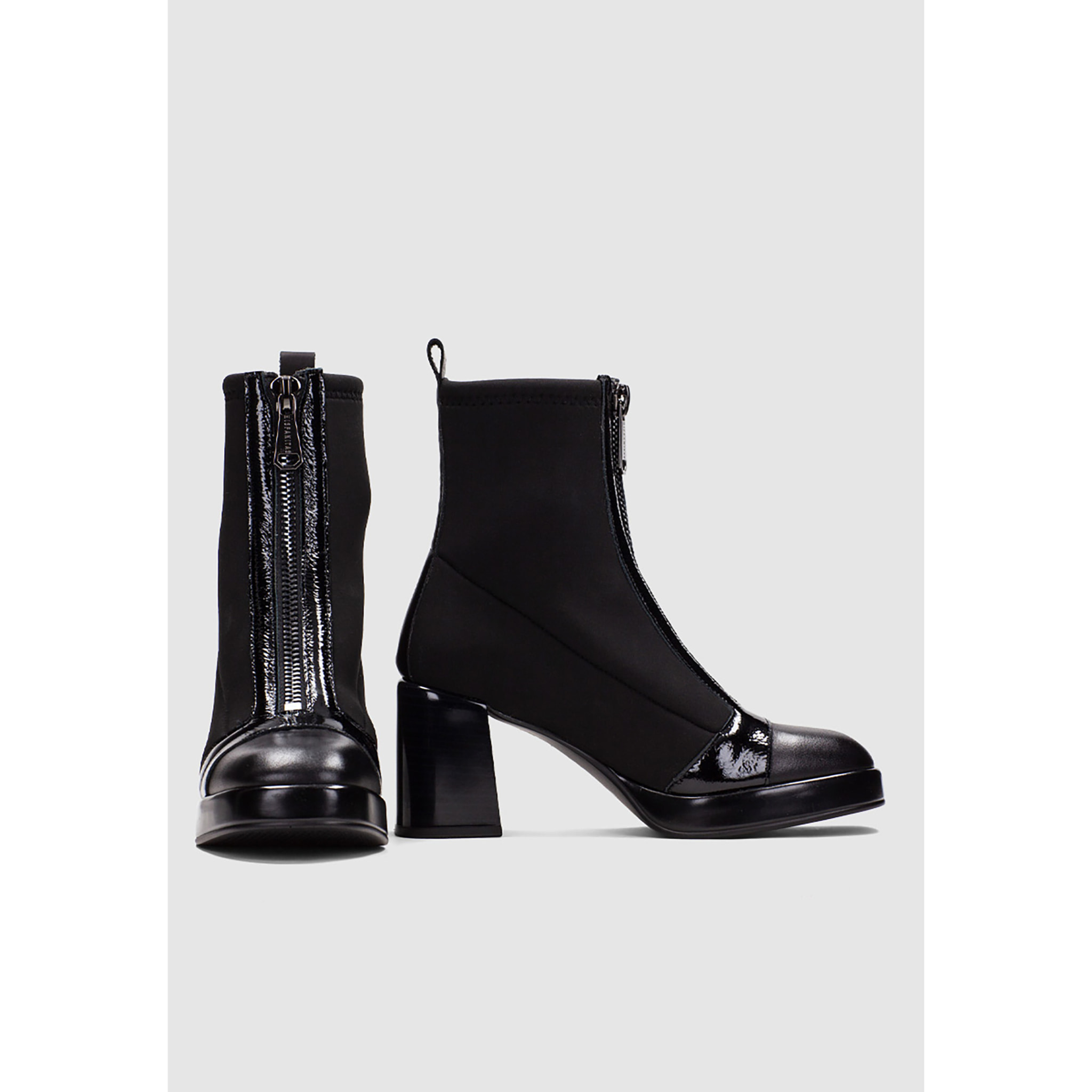 Botin Tokio Negro 7 cm