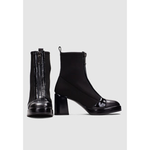 Botin Tokio Negro 7 cm