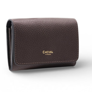 Cartera Cheval Firenze Cosmo Mini Marrón Oscuro