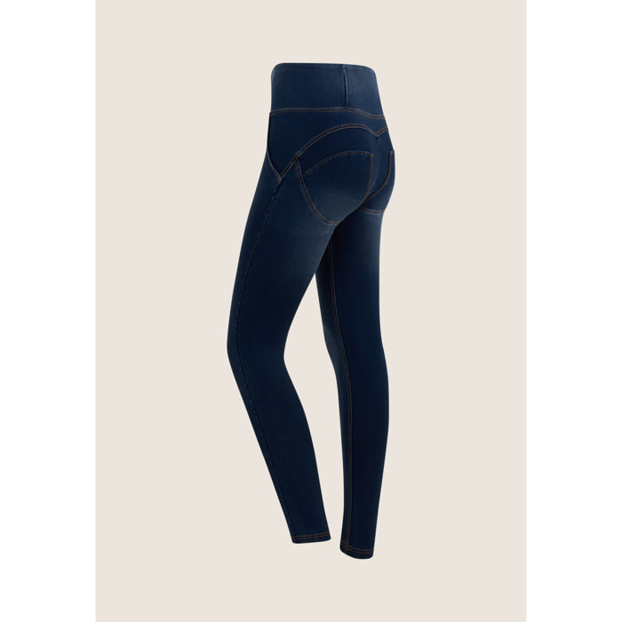 Jeggings WR.UP® vita alta e cucitura centrale e tasche finte