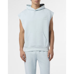PLEIN SPORT Pique Hoodie Vest Icon