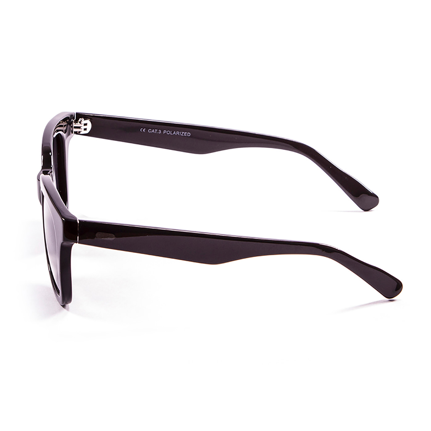 Gafas de sol OCEAN SAN CLEMENTE - Negro brillante / Ahumada