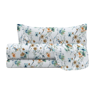 COMPLETO LETTO PIAZZA E MEZZA KARMA - 100% Microfibra