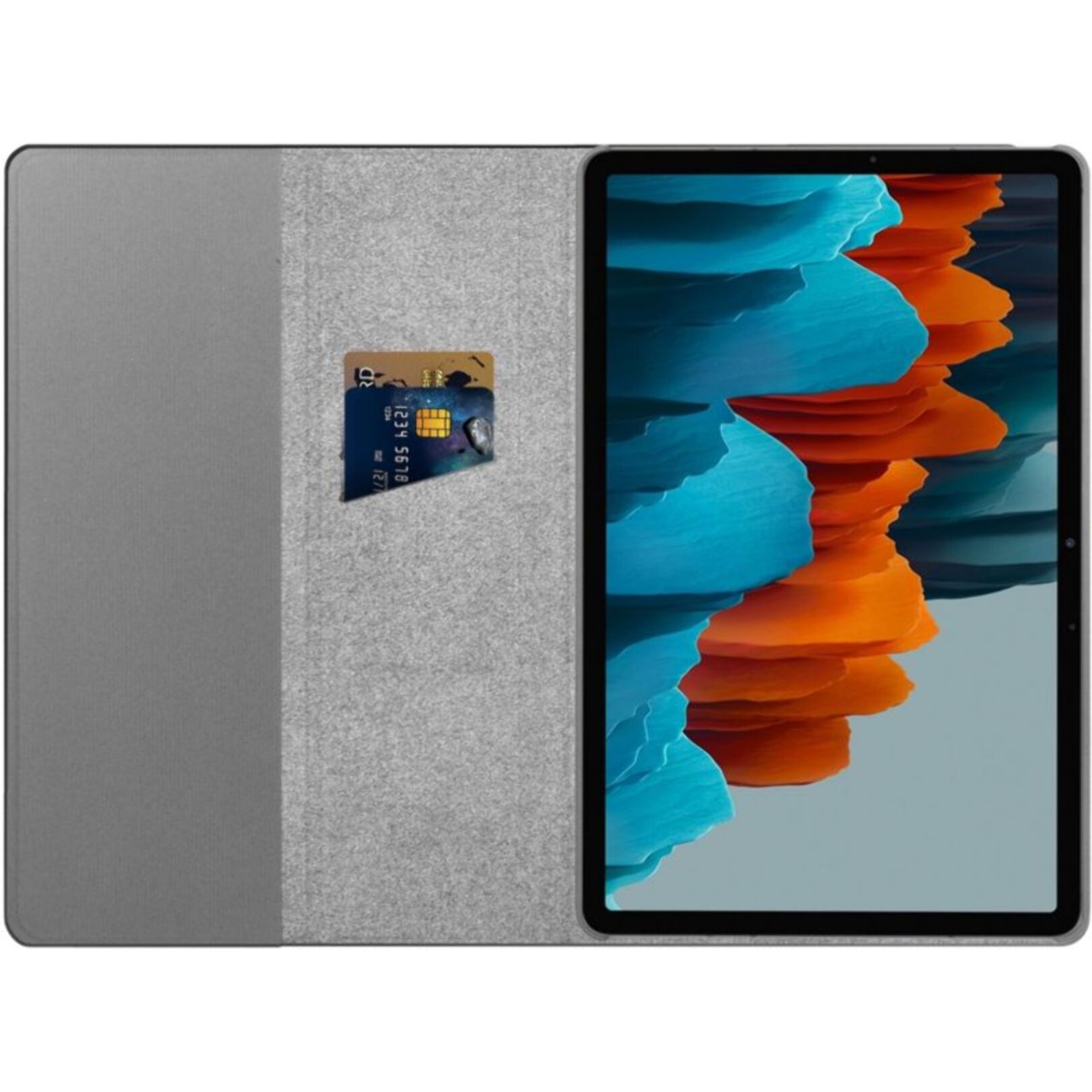 Etui ADEQWAT Samsung Tab S7/S8 noir