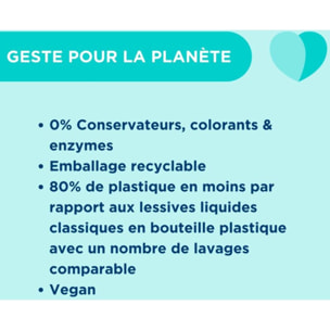 Lessive DR BECKMANN Feuilles Magiques - La Sensible x25 lavages