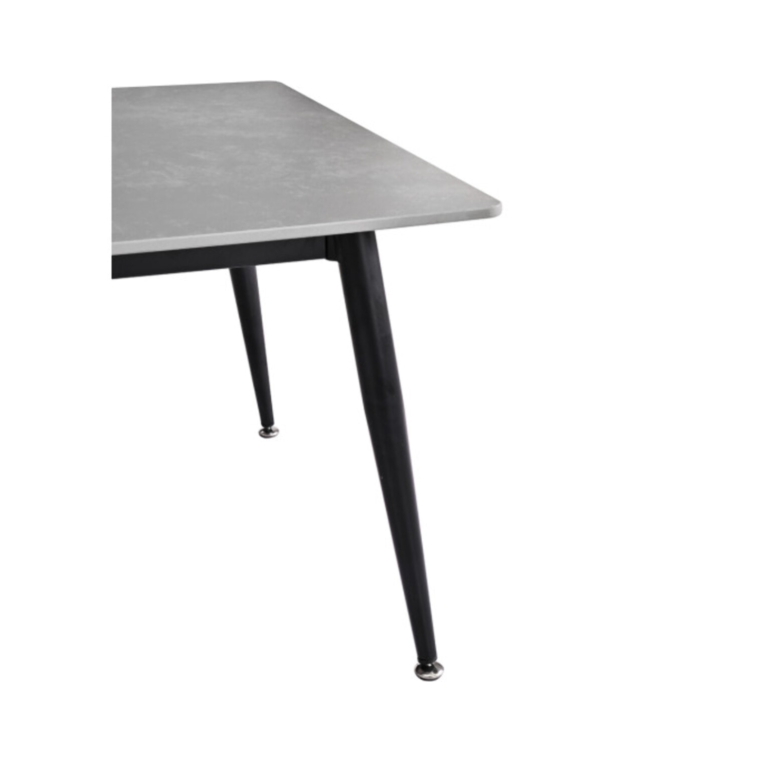 Table basse 140 x 70 cm plateau céramique effet marbre - STONE 2