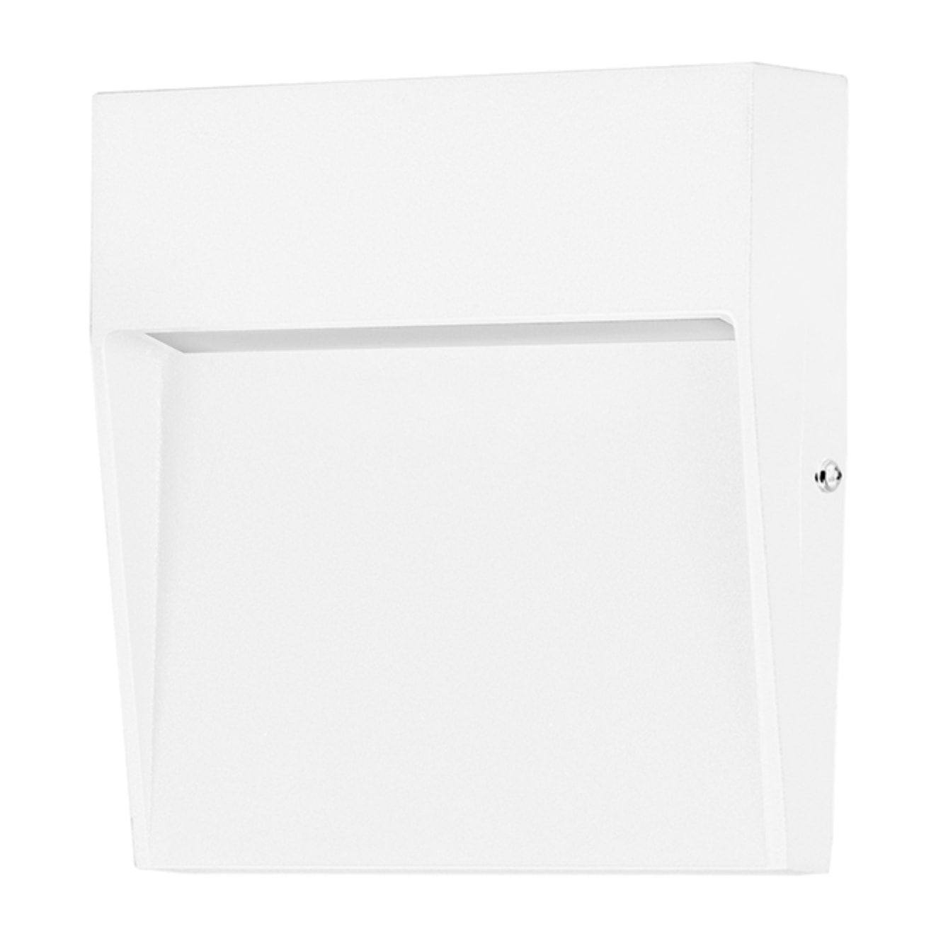 Forlight Nod Square - Foco LED Exterior IP65 de Superficie para Pared. Lámpara de Pared para Señalizar Caminos | Escaleras y Ro