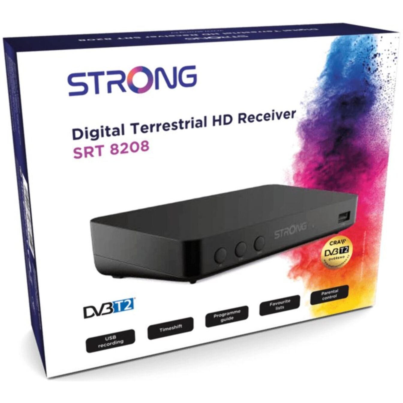 Décodeur TNT STRONG TNT HD SRT 8208