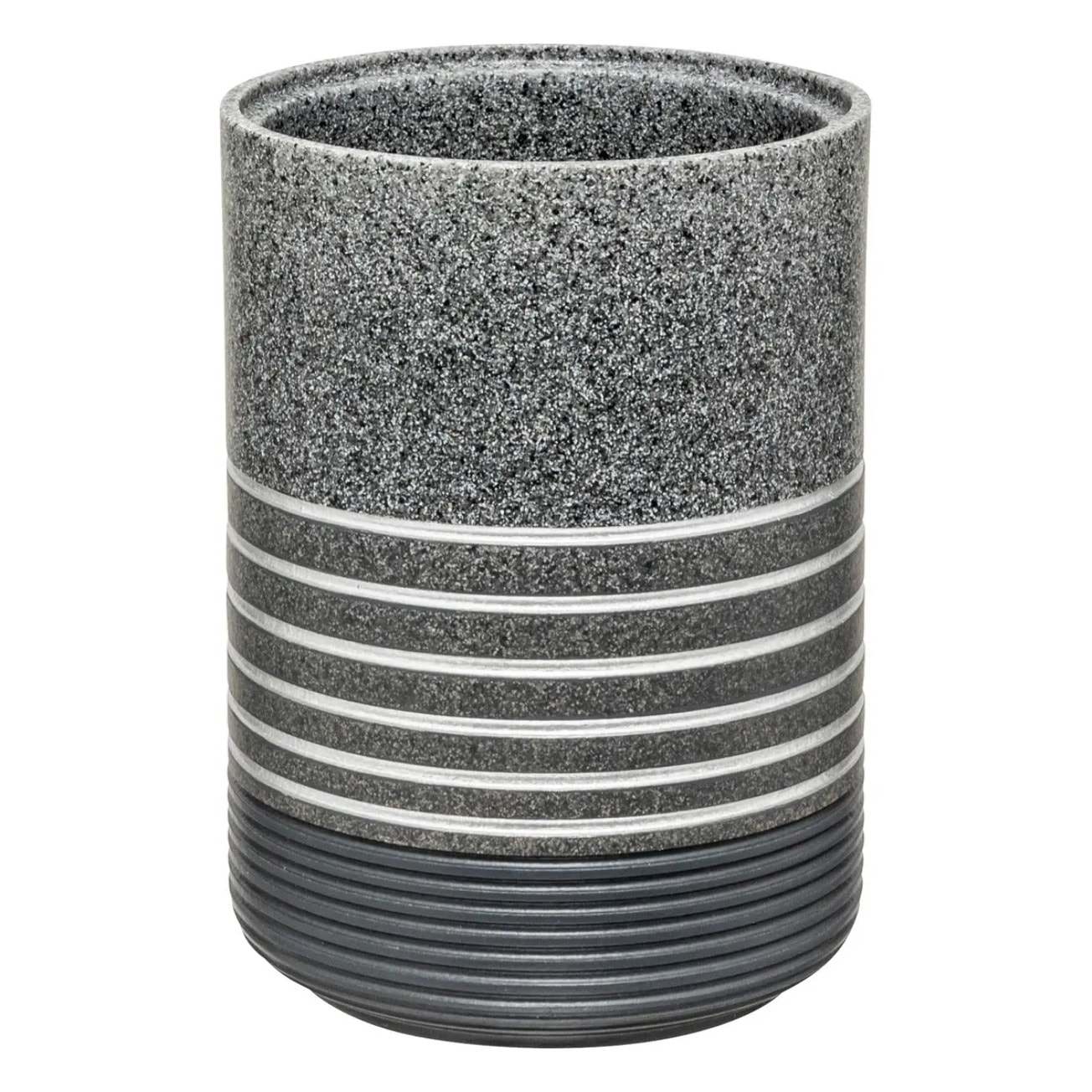Brosse WC "Silver" gris anthracite