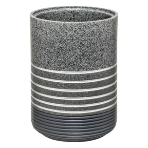 Brosse WC "Silver" gris anthracite