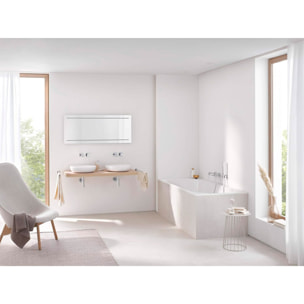 GROHE Euphoria Cube Stick, Pommeau de douche 1 jet Pluie, chromé
