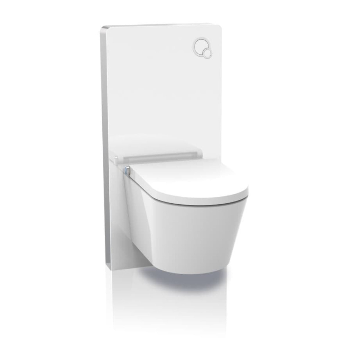 Glass bâti-support pour WC suspendu, hauteur 100,3 cm, double chasse 3/6 L, blanc (SATAMGW)