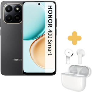 Smartphone HONOR Pack HONOR 400 Smart Noir 128Go 4G + EarBuds X7e Active