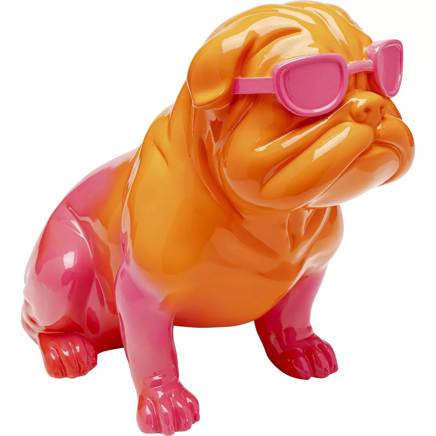 Déco Fashion bouledogue rose 37cm Kare Design