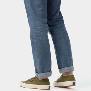Superga - Uomo Donna Verde - 2750 Og Herringbone
