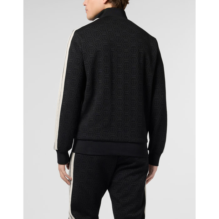 PHILIPP PLEIN Tracksuit Jacket Monogram Monogram