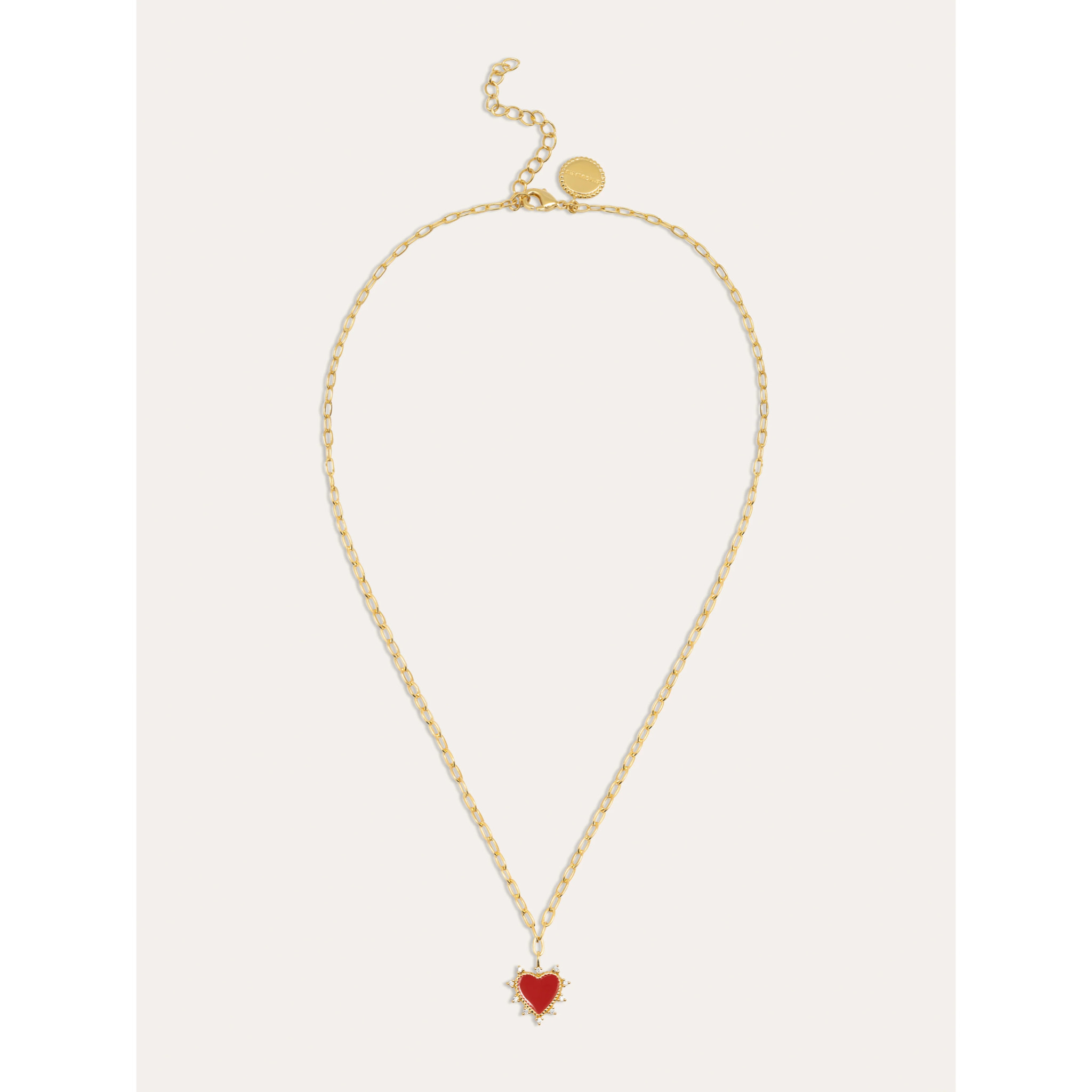 Collar Amour Baño Oro