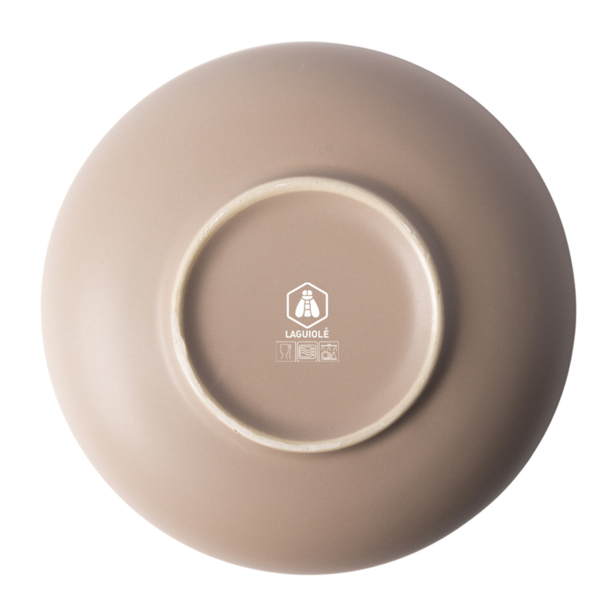 Lot de 6 bols taupe - "Iris"