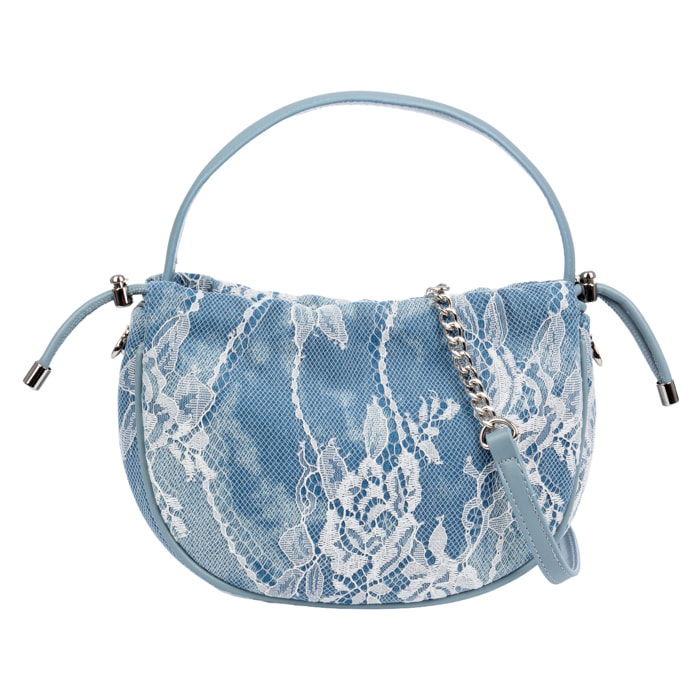 Bradano Bolso de mano Mujer. Fabricado en tela y piel sintética PU.