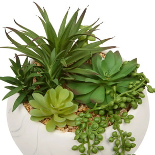 Plante artificielle en pot Jesy 21x18cm