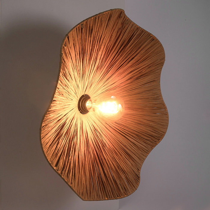 FORLIGHT Aplique LED Rainfo E27 15W Negro, Iluminación interior Elegante y Resistente