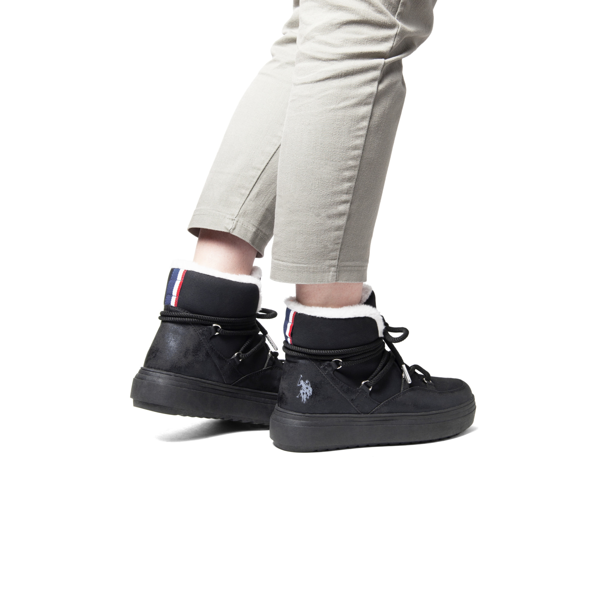 U.S. Polo Assn. - Stivaletti ICY004WDHY1 in sintetico per donna