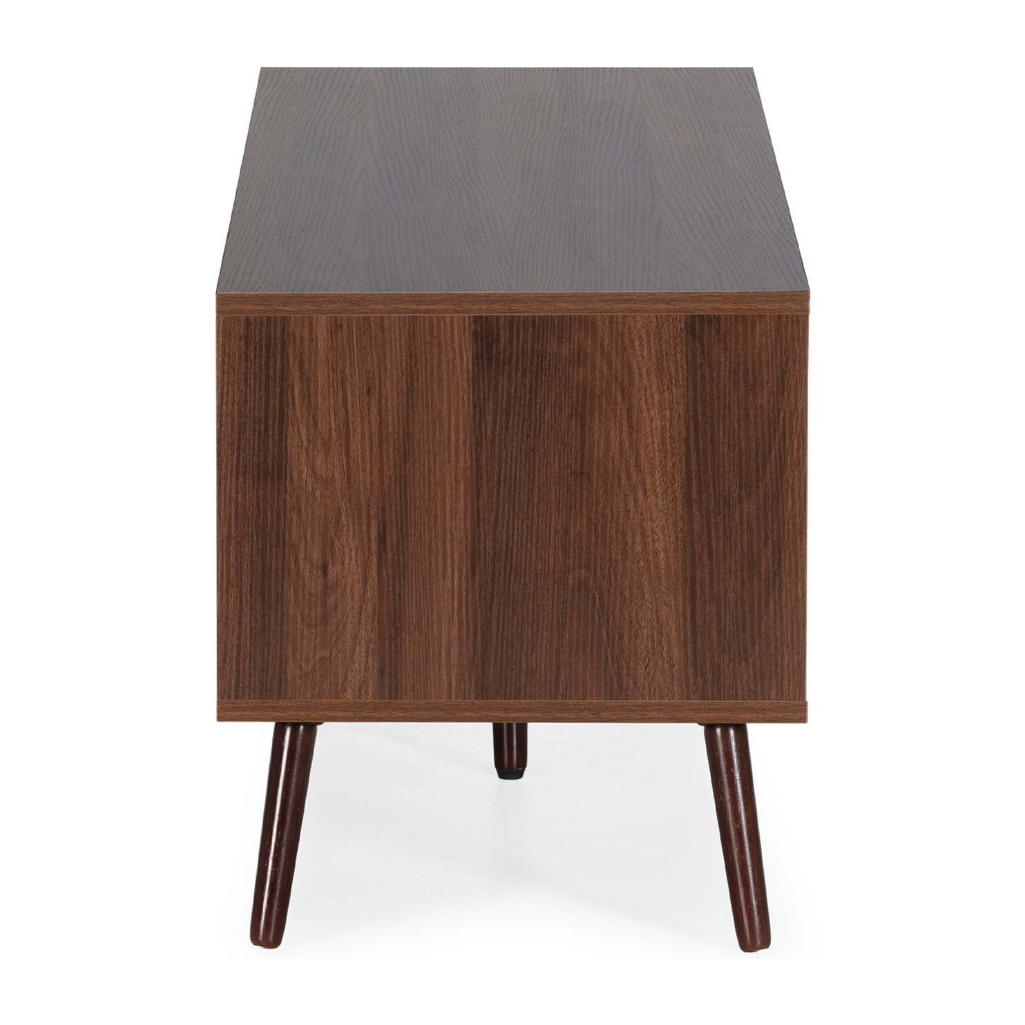 Mueble TV Lluvia 3 puertas efecto Nogal