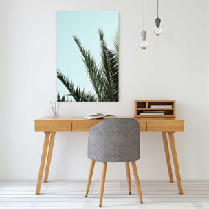 Tableau palme bleue Tableau plexiglas
