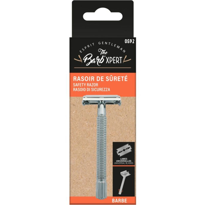 Rasoir de sûreté BARB EXPERT de sureté