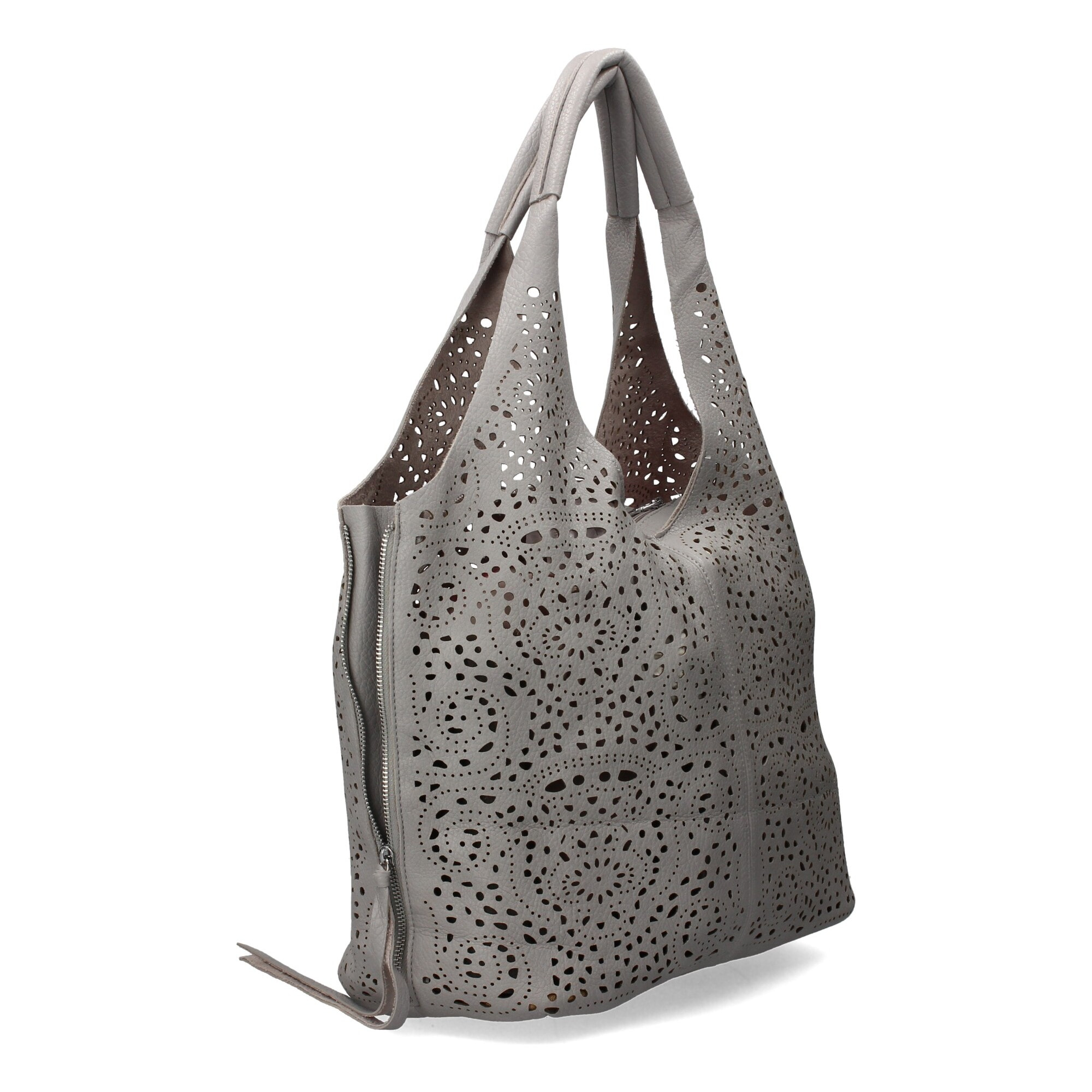 Bolso de hombro de Mujer con dos piezas, diseño moderno con detalles en los laterales