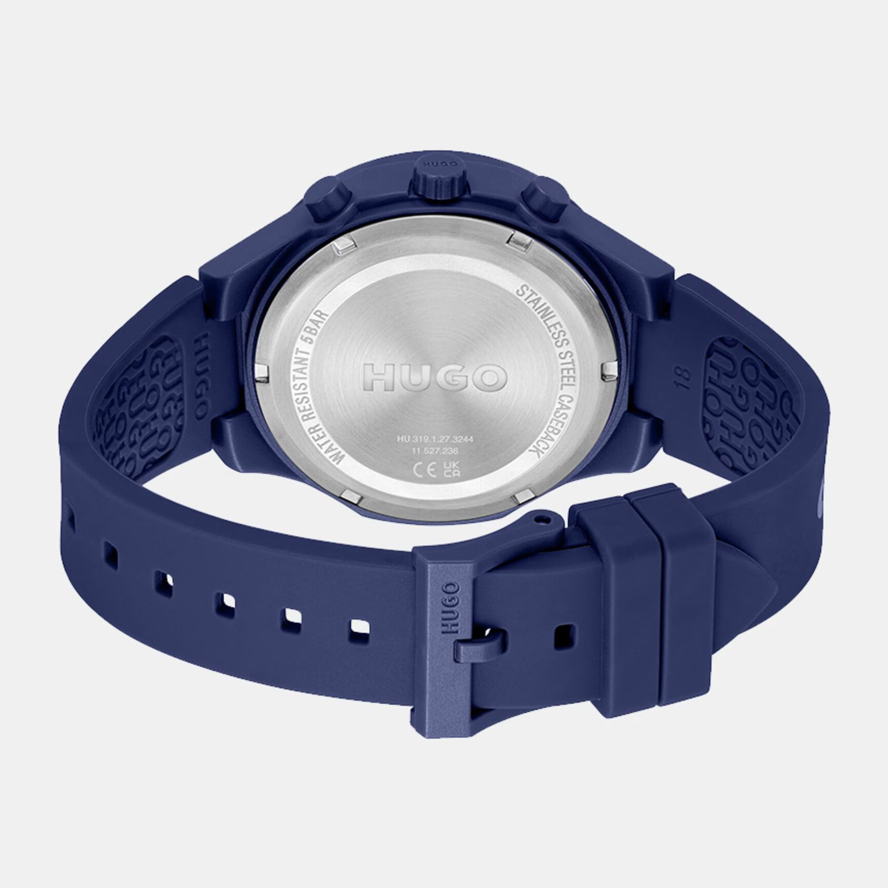 Reloj Hugo Boss 1530404 Hombre Analogico Cuarzo con Correa de Silicona