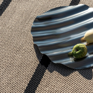 Tapis extérieur kilim fait main en PET NUITORJ