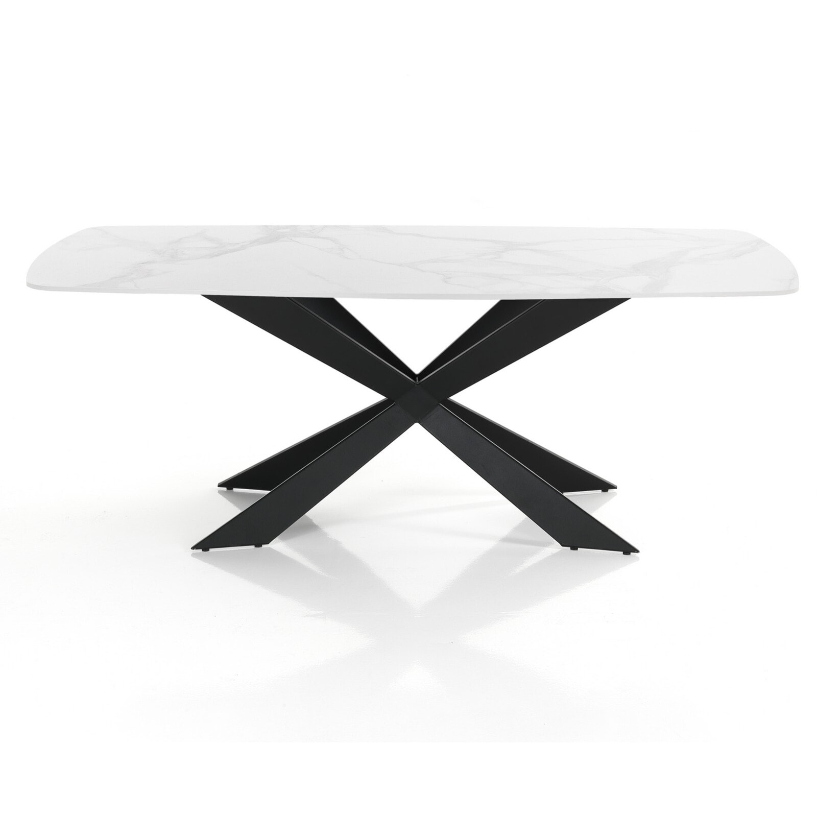 Oresteluchetta tavolo PULSE WHITE MARBLE