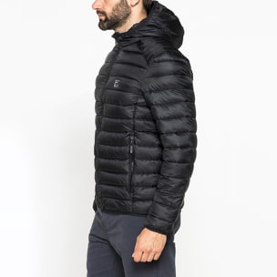 PIUMINO ULTRALEGGERO IN RIPSTOP CON CAPPUCCIO