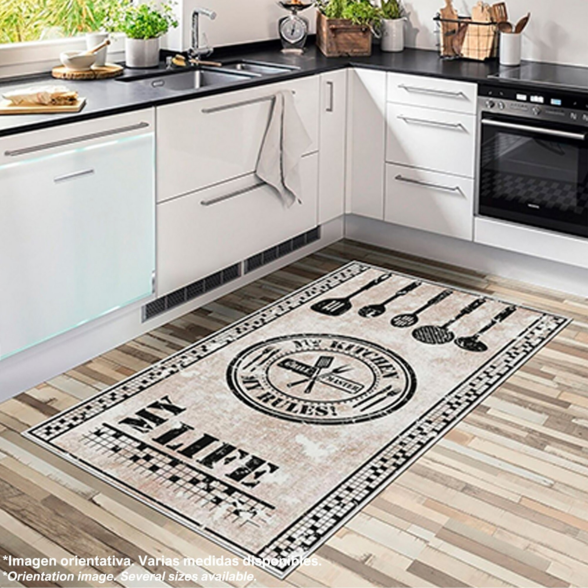 Alfombra de Poliester estampada 180 x 280cm