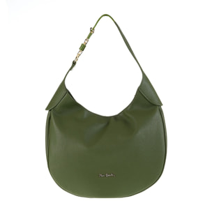 Borsa a spalla da donna Made in Italy - Modello Celeste Lux - 100% pelle - 33.0 x 25.5 x 12.0 cm