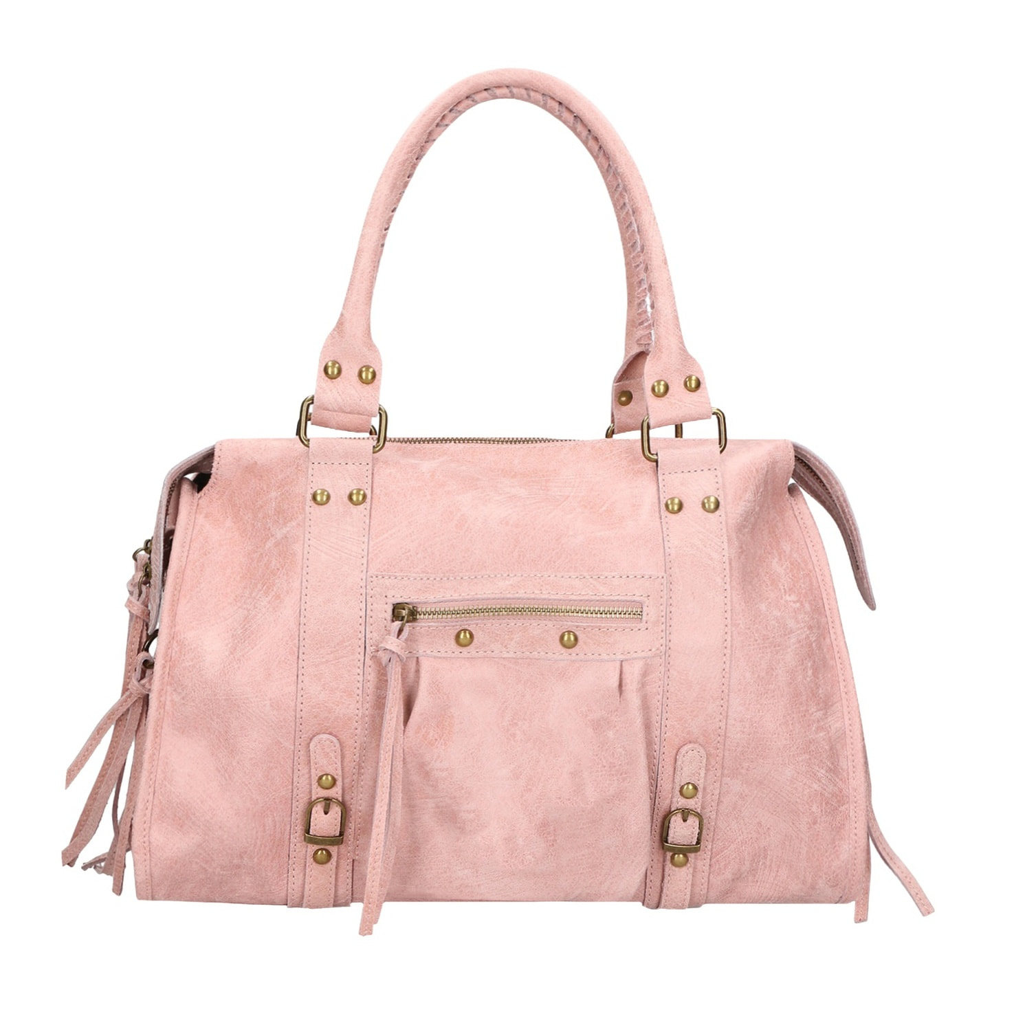 Borsa a spalla da donna - Modello Clara - Vera pelle - 41.0 x 28.0 x 13.0 cm